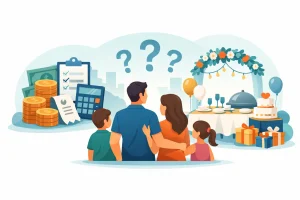 כמה עולה אירוע קטן למשפחה באמת?