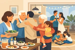 10 רעיונות לאירוח משפחתי בבית שכולם יזכרו
