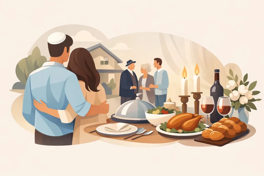 מדריך לתפריט שבת חתן שמרגיש כמו אירוח בבית