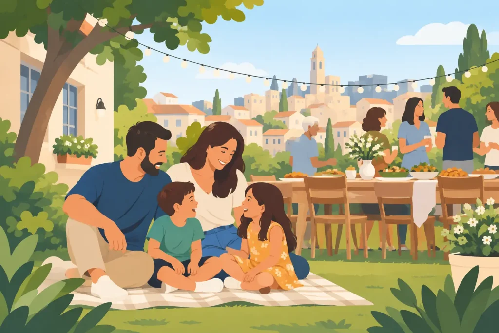 אירוע משפחתי ברחובות שמרגיש באמת כמו בית