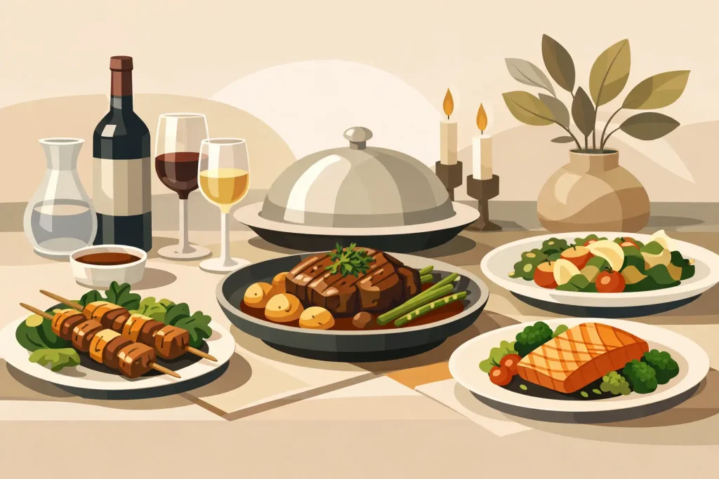 מנות עיקריות לאירוע ביתי שכל אורח יאהב